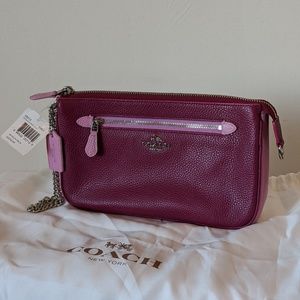 Lavender COACH Convertible Wristlet/Handbag BNWT